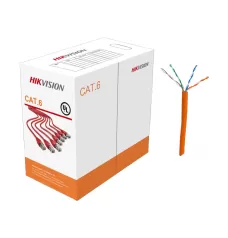 Hikvision Cat-6, 1 Meter, Orange Network Cable